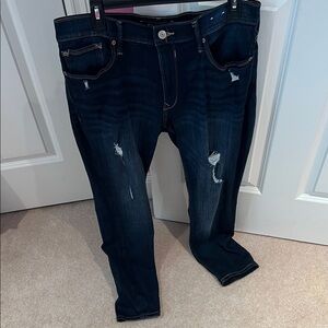 Dark Wash Distressed women’s Jeans